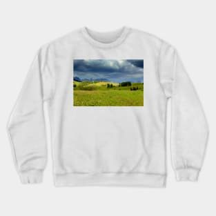 The storm on Seiser Alm Crewneck Sweatshirt